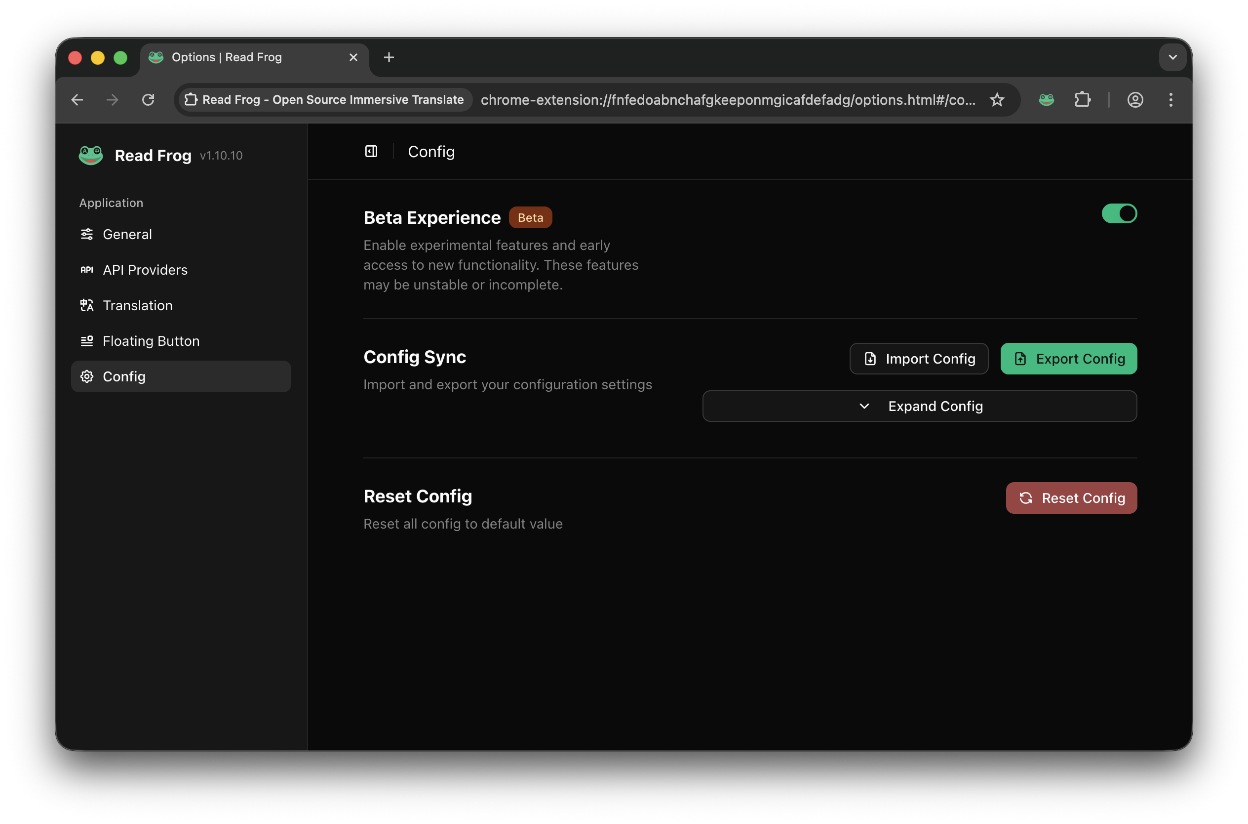 Beta Enable